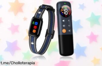Collar de adiestramiento con mando a distancia para perros, seguro y sin dolor: ¡super chollo para lograr un hogar en armonía ya!