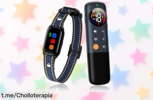 Collar de adiestramiento con mando a distancia para perros, seguro y sin dolor: ¡super chollo para lograr un hogar en armonía ya!