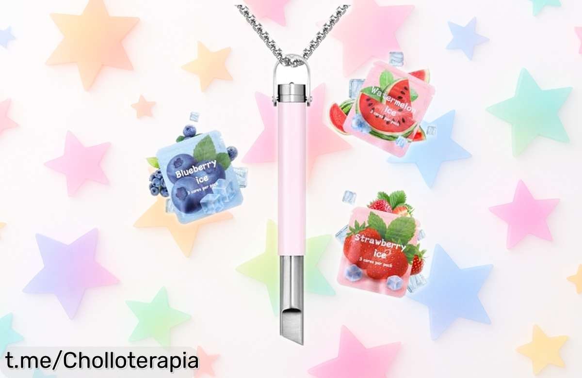 Collar de respiración Caritate con filtro y aromaterapia: 30 aromas para relajarte donde quieras a un precio de locura que no puedes dejar pasar. ¡Aprovecha este super chollo ya!
