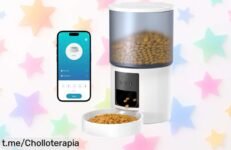 Comedero automático para gatos y perros con WiFi: olvídate del estrés de alimentarlos, ahora a un precio loco que no puedes dejar pasar. ¡Hazlo tuyo ya!