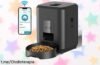 Comedero automático para perros y gatos con temporizador, ¡un chollazo que te quita la presión de alimentar a tu mascota! No pierdas esta oportunidad única.