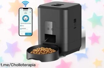 Comedero automático para perros y gatos con temporizador, ¡un chollazo que te quita la presión de alimentar a tu mascota! No pierdas esta oportunidad única.
