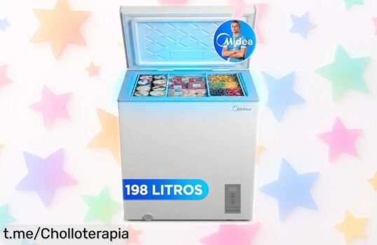 Congelador horizontal pequeño MIDEA Arcon 198L, el súper chollo que convierte tu espacio en frigorífico y aguanta frío hasta 100 horas sin luz. ¡No dejes pasar esta oportunidad única!