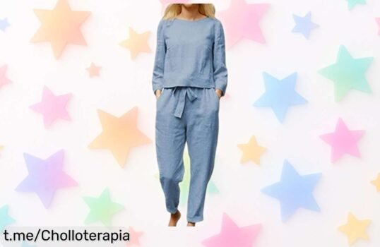 Conjunto de dos piezas para mujer, estilo comfy que combina elegancia y deporte a un precio rebajado que ni te imaginas. ¡Paséate con estilo sin gastar en exceso!