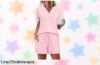 Conjunto de pijama corto Bresdk, algodón suave y cómodo a un precio loco. Renueva tu ropa de dormir con este chollazo que no querrás dejar pasar. ¡No te quedes sin el tuyo!