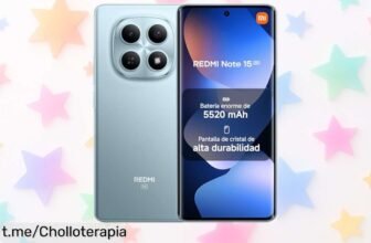 Consigue el increíble móvil Xiaomi Redmi Note 15 5G a precio de ganga y captura momentos mágicos con su cámara de 108 MP ¡No te quedes sin el tuyo, las unidades vuelan!