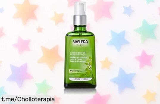 Consigue un aceite de abedul Weleda para la celulitis que tonifica y alisa tu piel; ¡ahora a un precio loco para sentirte espectacular en tiempo récord!
