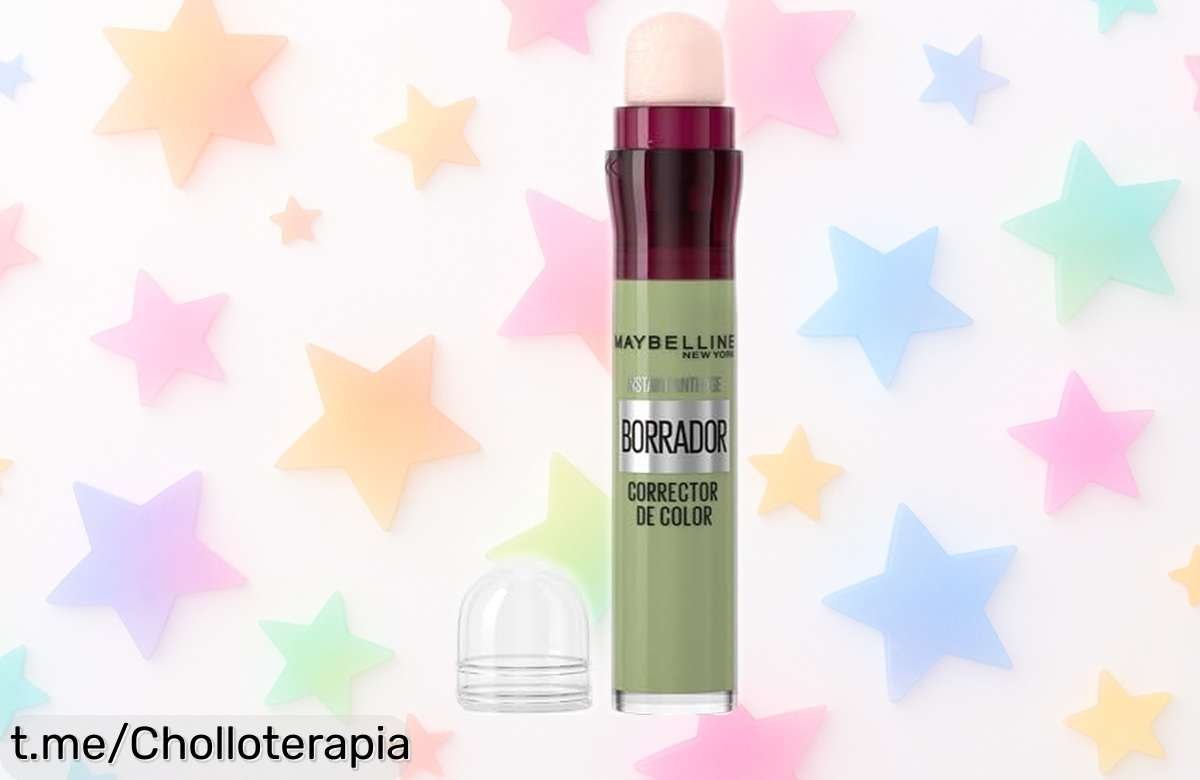 Corrector de ojeras Maybelline New York: ¡ofertón que dejará tu piel radiante! Hidrata, cubre y es tan fácil de aplicar que querrás tenerlo ya mismo.
