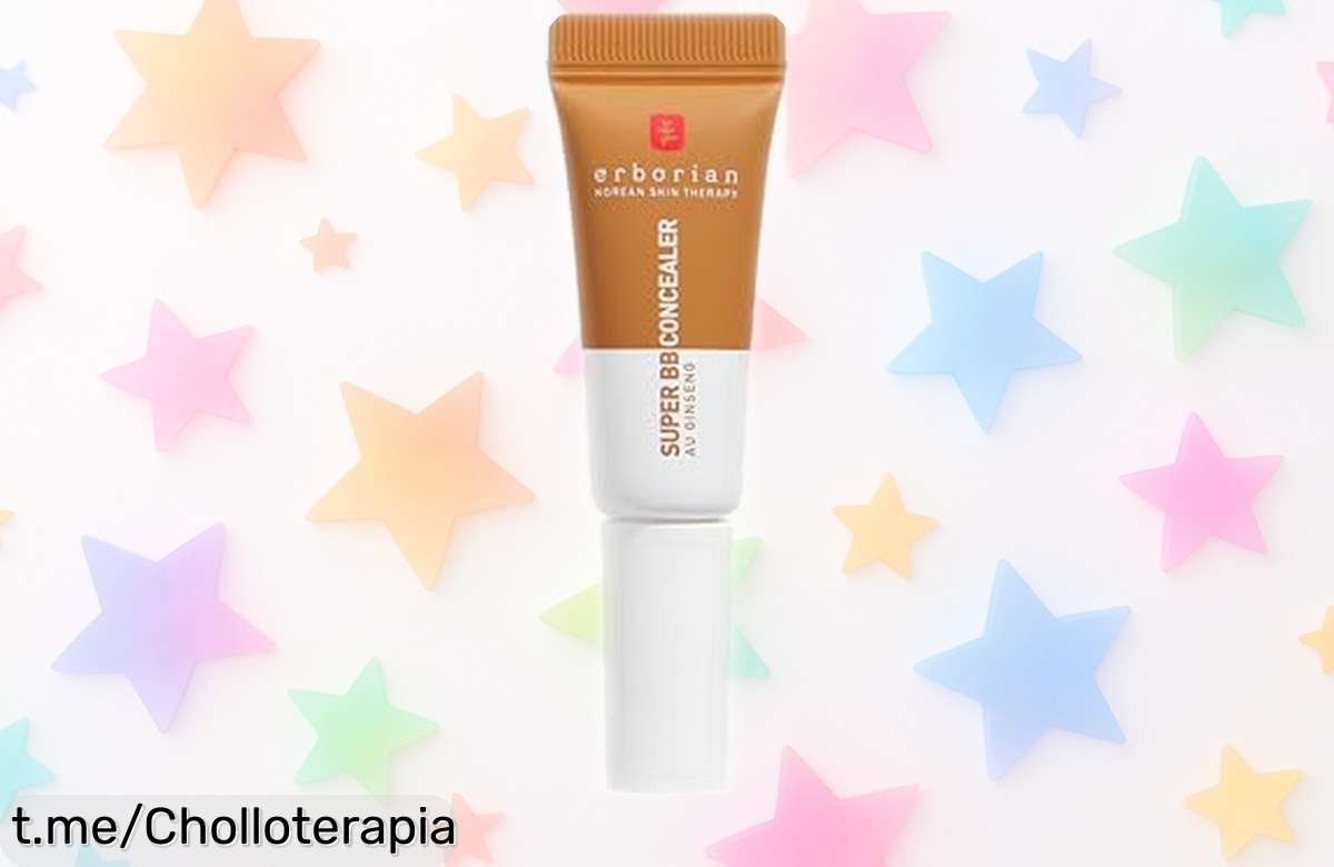 Corrector de ojeras Super BB de Erborian que oculta imperfecciones y revive tu mirada a un precio increíble, ¡no te lo puedes perder!