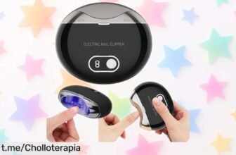 Cortador eléctrico de uñas 2 en 1 para toda la familia, ¡rebajado a un precio loco! Consigue uñas perfectas y seguras hasta para los peques, no te quedes sin el tuyo.
