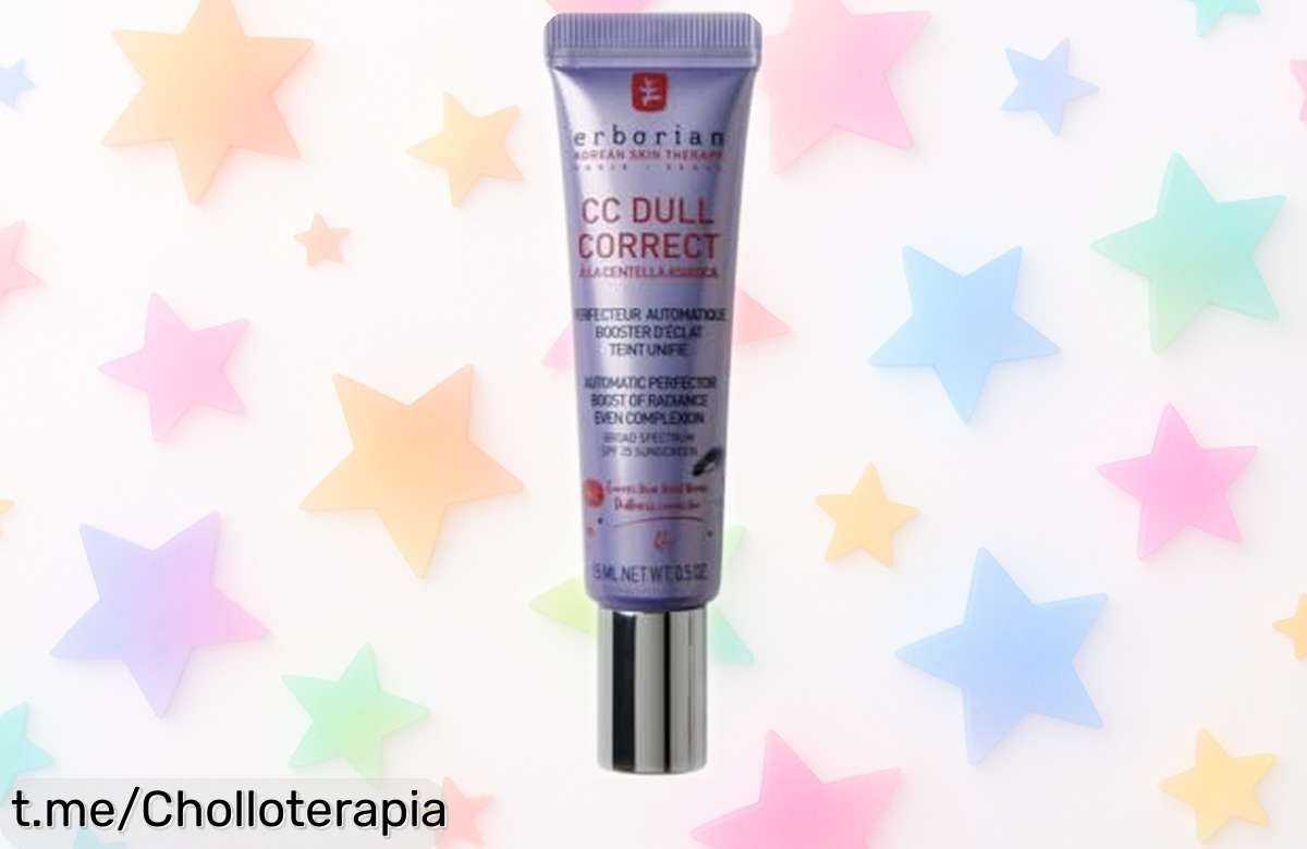 Crema CC de Erborian que ilumina y refresca tu piel apagada, ahora con precio loco para brillar cada día. ¡No te quedes sin ella!