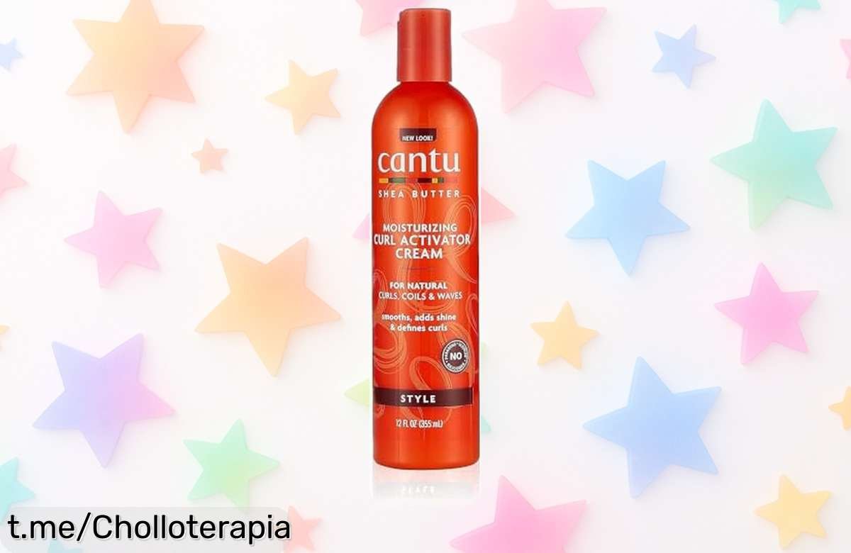 Crema capilar para rizos CANTU con manteca de karité a precio loco: definición y suavidad al instante, ¡no dejes pasar este ofertón que tu pelo rizado agradecerá!