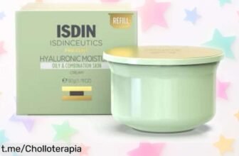 Crema hidratante ligera ISDINCEUTICS para piel grasa y mixta, ¡ofertón increíble! Controla el brillo y disimula poros. No dejes pasar esta oportunidad que querrás tener en tu rutina diaria.