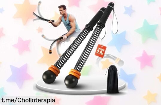 Cuerda de entrenamiento inalámbrica ajustable para quemar grasa y ganar músculo en casa, super chollo que mejorará tu rutina al instante ¡No dejes pasar esta oportunidad!