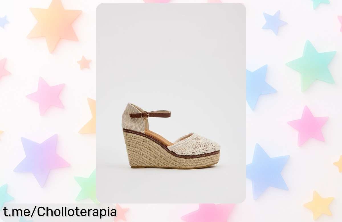 Cuñas artesanales con puntera cerrada, elegancia y un tacón de 9 cm a un precio alucinante que hará brillar tus outfits. No dejes pasar esta oportunidad única de estilo y ahorro.