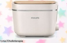 Deliciosa tostadora Philips HD2640/10 con 8 niveles de tueste, ¡rebajada a un precio loco! Tu desayuno perfecto está a solo un clic. No te la pierdas y empieza el día con sabor.