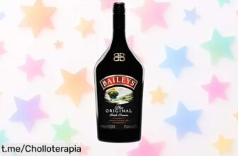 Delicioso licor cremoso Baileys Original Irish Cream de 1500 ml, ¡ofertón que no se repite! Sabores a vainilla y chocolate para brindar momentos inolvidables.