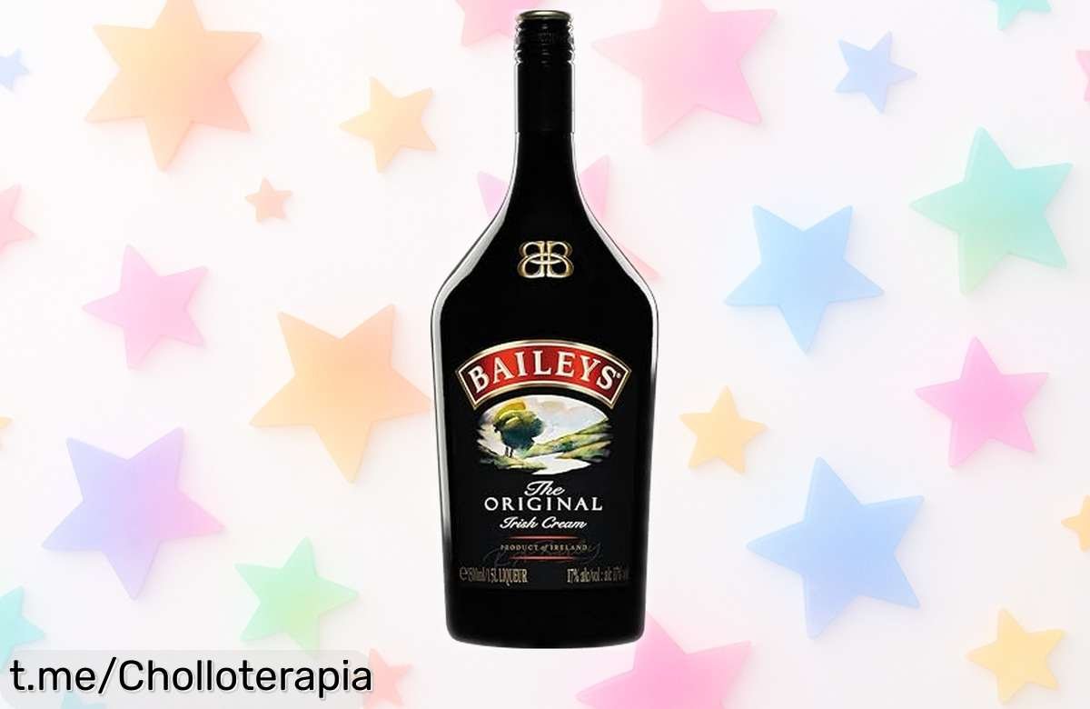 Delicioso licor cremoso Baileys Original Irish Cream de 1500 ml, ¡ofertón que no se repite! Sabores a vainilla y chocolate para brindar momentos inolvidables.