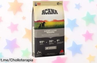 Delicioso pienso Acana Light & Fit para perros adultos con sobrepeso: ¡rebajado a precio de risa! Cuida su figura y energía mientras lo mimás. No te lo pierdas, es un chollo único para tu peludo.