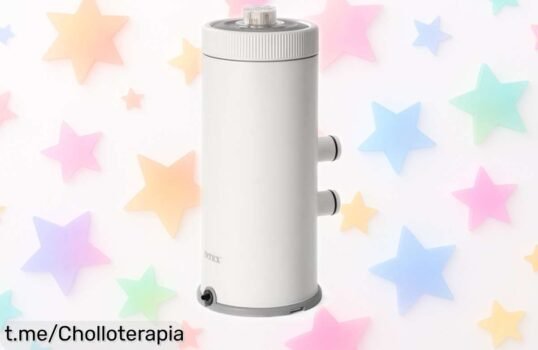 Depuradora de cartucho Intex C1000, filtrado rápido y avisos al instante ¡Aprovecha este ofertón para disfrutar de tu piscina con agua siempre limpia!
