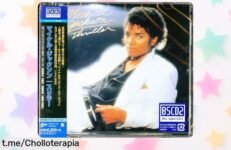 Descubre el álbum Thriller de Michael Jackson en vinilo, un clásico que suena brutal y ahora a precio de escándalo. ¡No te lo pierdas, la música te espera!