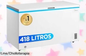 Descubre el congela todo MIDEA Arcon 418L que, además de funcionar sin ruido, mantiene el frío hasta 100 horas y se convierte en frigorífico. ¡No te pierdas este sensacional ofertón!