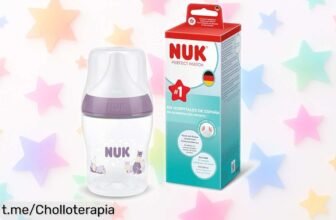 Descubre el increíble biberón anticólicos NUK Perfect Match que calma hasta a los bebés más llorones y ahora ¡a un precio rebajado de locura! Aprovecha esta oferta antes de que se acabe.