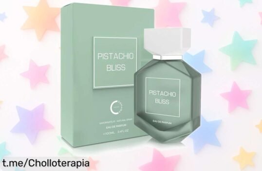 Descubre el increíble perfume unisex Pistachio Bliss de Camara, ahora a precio loco; no te quedes sin probar este aroma único que hará brillar tus momentos.