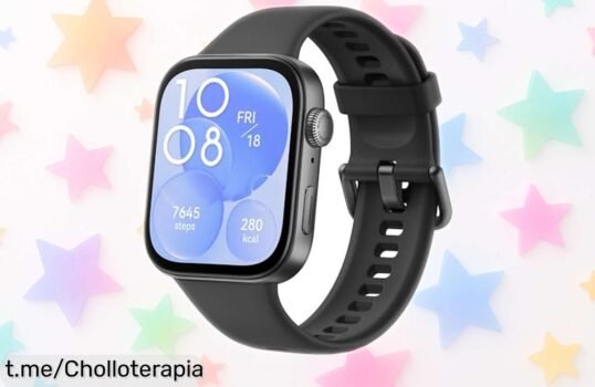 Descubre el increíble reloj inteligente HUAWEI Watch FIT 3, con pantalla AMOLED y duración de batería impresionante; ¡no te pierdas este ofertón que vuela!