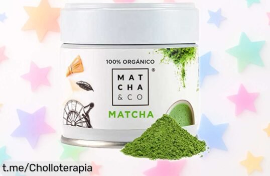 Descubre el increíble té matcha original Matcha & CO que potencia tu energía y concentración ¡y ahora a un precio reducido! No dejes pasar esta oportunidad única para sentirte mejor.
