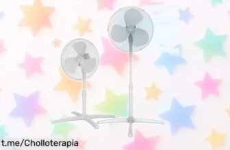 Descubre el refrescante ventilador de pie COMFEE, ligero y con oscilación. Un ofertón que te dará aire fresco sin complicaciones, ¡aprovéchalo ya y siéntete en la máxima comodidad!