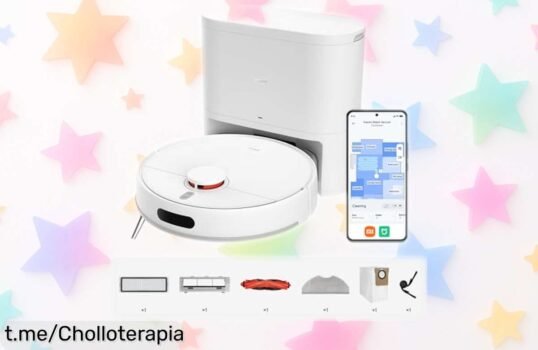 Descubre el robot aspirador y fregasuelos Xiaomi H40 que deja tu casa impecable sin esfuerzo, ¡aprovecha este ofertón antes de que se agote!