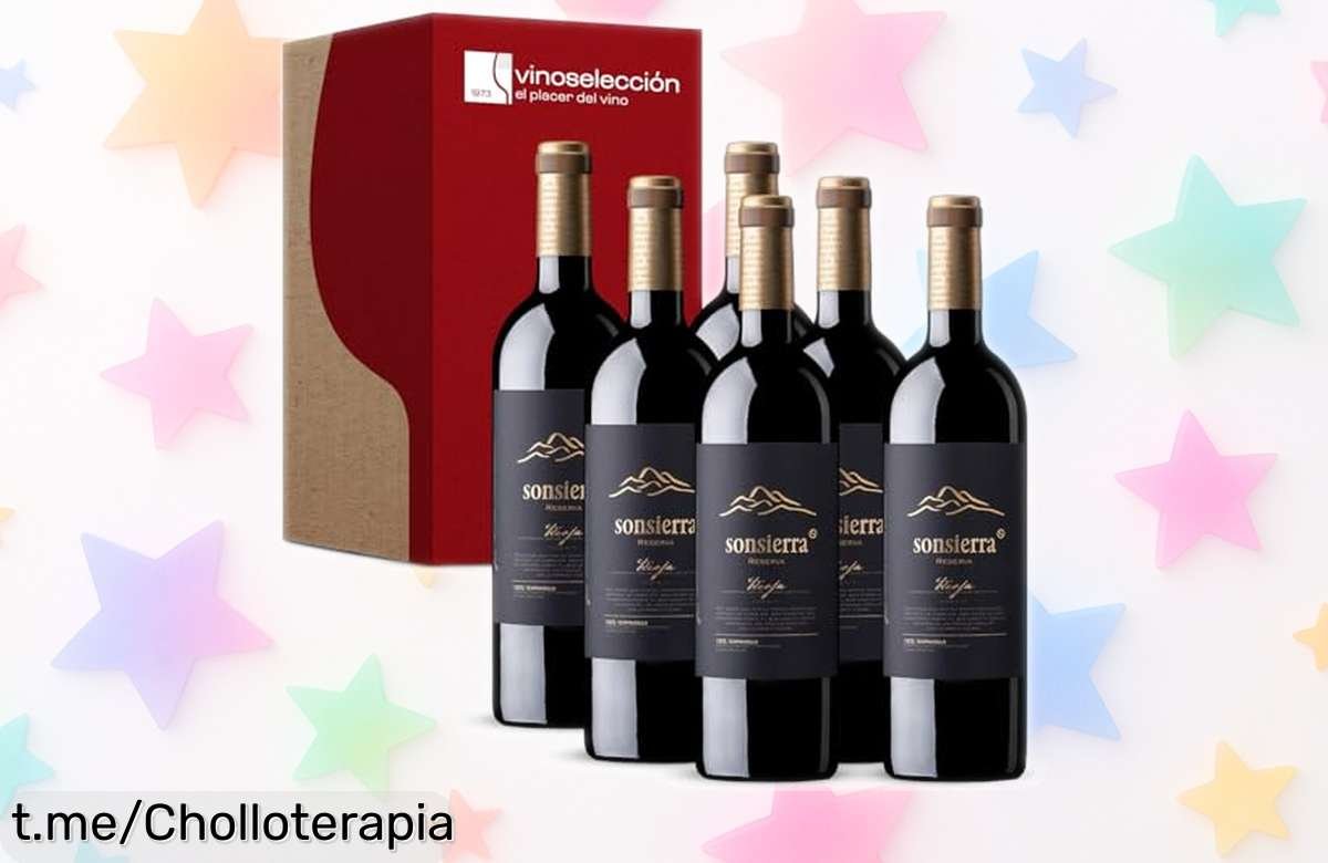 Descubre el vino Sonsierra Reserva 2019, un chollo a precio loco que hará brillar tus comidas con carnes y quesos curados. ¡No dejes escapar esta delicia!