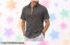 Descubre la camisa de manga corta COOFANDY: estilo clásico, algodón suave y un precio de ganga que no podrás dejar escapar. ¡Renueva tu armario hoy mismo!