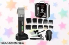 Descubre la increíble máquina de cortar pelo Remington HC5811, ¡rebajadísima y lista para dejarte perfecto en casa! No te quedes sin la tuya y lucirás como un pro.