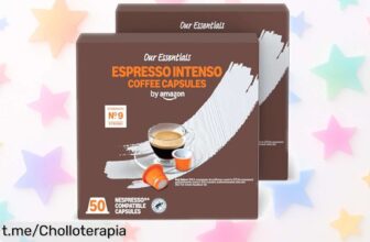Descubre las cápsulas de café Amazon Espresso Intenso pack 2x50 a un precio regalado para disfrutar cada sorbo y comenzar el día con energía inigualable. ¡No te quedes sin tu dosis!