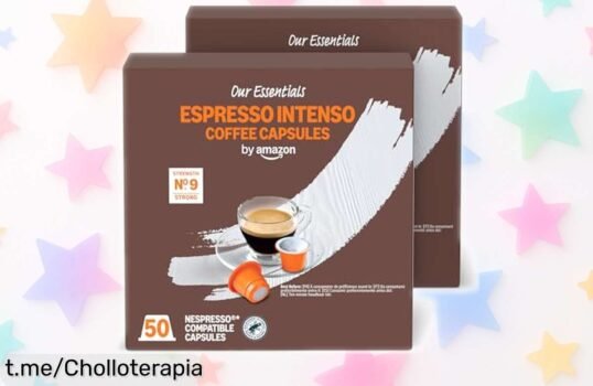 Descubre las cápsulas de café Amazon Espresso Intenso pack 2x50 a un precio regalado para disfrutar cada sorbo y comenzar el día con energía inigualable. ¡No te quedes sin tu dosis!