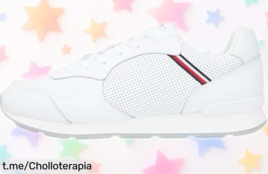 Descubre los tenis bajos Tommy Hilfiger Runner Icon Leather, ¡un diseño que grita estilo y calidad a un precio regalado que no puedes dejar pasar!