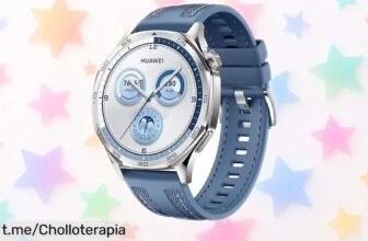 Deslumbra con el resistente reloj inteligente HUAWEI Watch GT 5, un ofertón que te motiva a ponerte en forma sin complicaciones y ¡con hasta 14 días de batería!