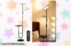 Deslumbrante lámpara de pie LED LuminexDesigns con mesa integrada a un precio espectacular, ilumina tu salón y crea momentos únicos, ¡no te quedes sin ella!