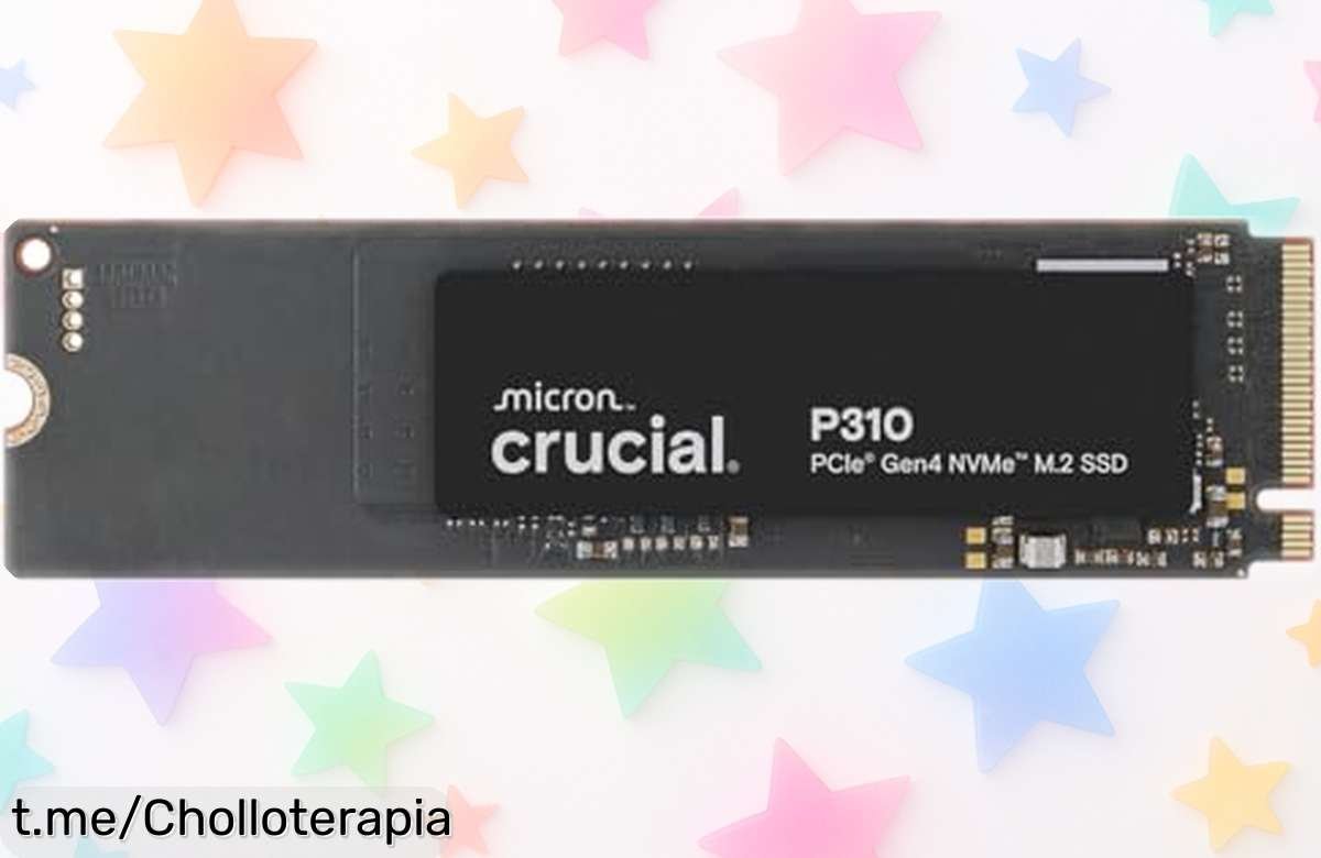 Disco SSD interno Crucial P310 de 4TB con velocidad loca de 7.100 MB/s: mejora tu PC a precio increíble ¡No te quedes sin el tuyo!