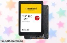 Disco duro SSD Intenso 2.5” SATA III de 256 GB: la velocidad que buscas a un precio loco, ¡aprovecha este ofertón antes de que vuelen!