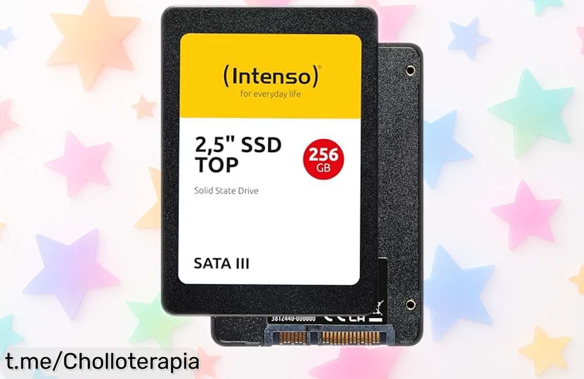Disco duro SSD Intenso 2.5” SATA III de 256 GB: la velocidad que buscas a un precio loco, ¡aprovecha este ofertón antes de que vuelen!
