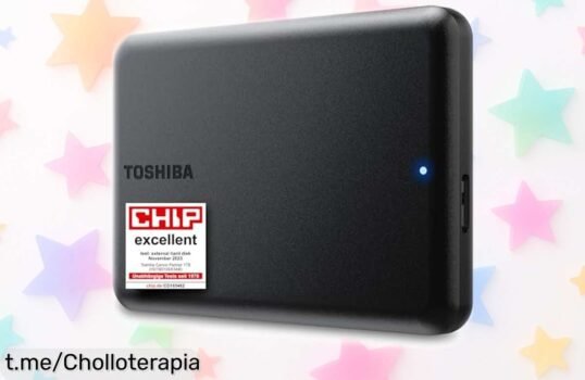 Disco duro externo Toshiba Canvio Partner 1TB a un precio de escándalo: guarda tus recuerdos y vive la velocidad de transferencia más rápida ¡no te lo pierdas!