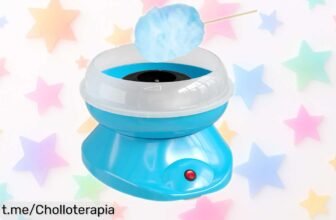 Disfruta de la fiesta con esta máquina de algodón HOMCOM, el ofertón que tus peques merecen, ¡no te quedes sin tu chollazo y hazlo ahora!