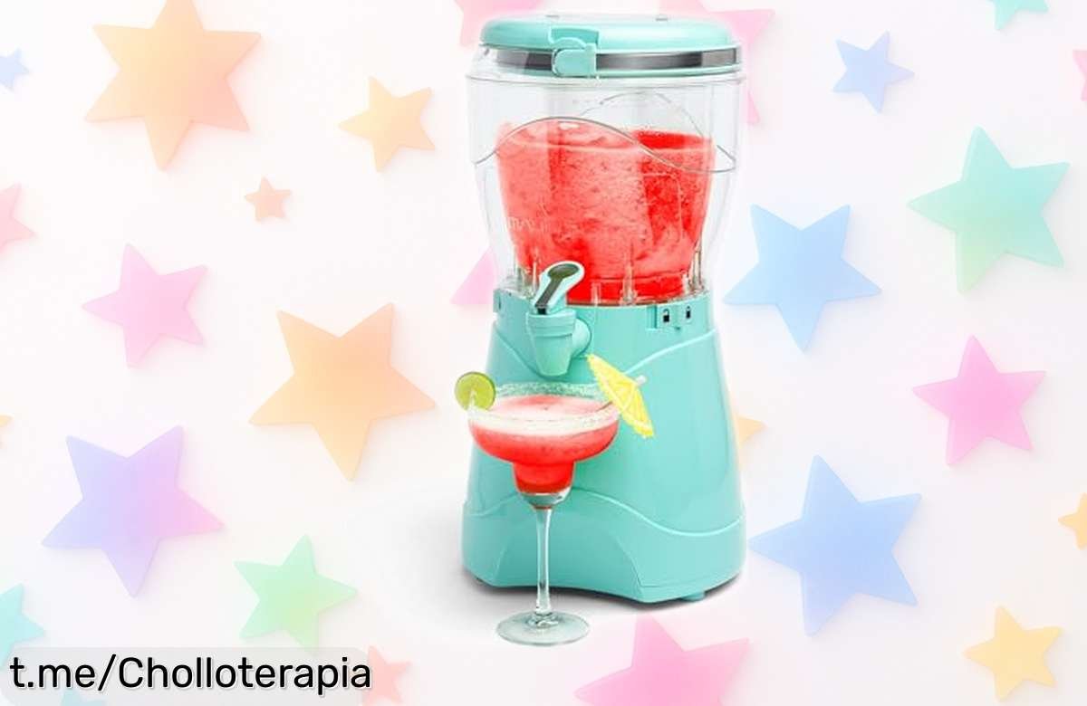 Disfruta de la máquina para margaritas y aguanieve Nostalgia MSB1AQ, ¡prepara 3,8 litros de pura diversión por un precio rebajado que no podrás dejar pasar!