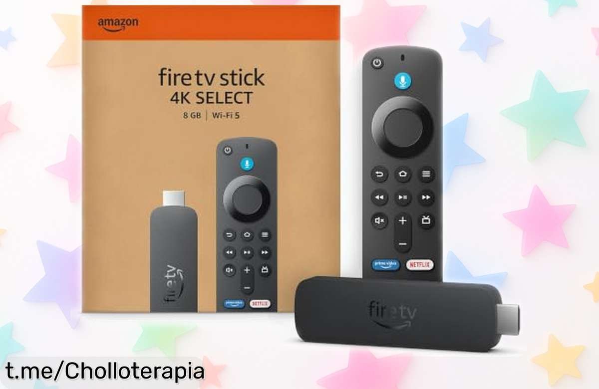 Disfruta de tus pelis y series en Ultra HD con el Fire TV Stick 4K de Amazon, ¡ahora a un precio tirado! No te quedes sin tu entrada al mejor streaming.