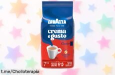 Disfruta del sabor intenso de un kilo de café Lavazza crema e gusto clásico a precio regalado, ¡no te lo pierdas y despierta tus sentidos ya!