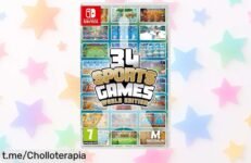 Divertido pack de 34 Sports Games para Switch que te hará disfrutar con amigos ¡Con este precio rebajado, no puedes dejarlo pasar!