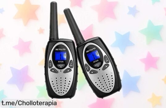Diviértete al máximo con los walkie talkies Retevis RT628, ¡un ofertón que no querrás dejar pasar para tus aventuras familiares!